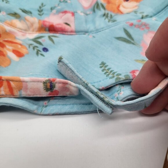 ANGEL DEAR Baby Toddler 12-24M Bucket Sun Hat Viscose from Bamboo Floral NWT - Picture 2 of 4